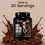 NutraBio: Whey Protein Isolate 2lbs