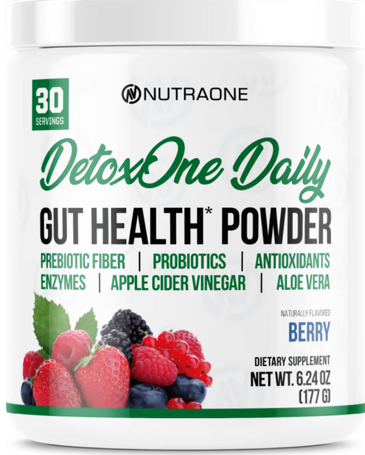 NutraOne:DetoxOne Daily Gut Health Powder