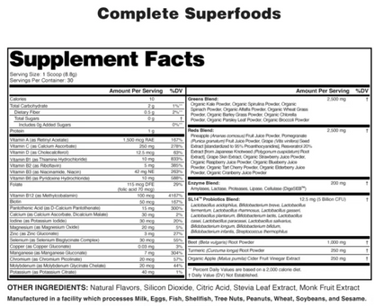 NutraOne: Complete Superfoods Powder