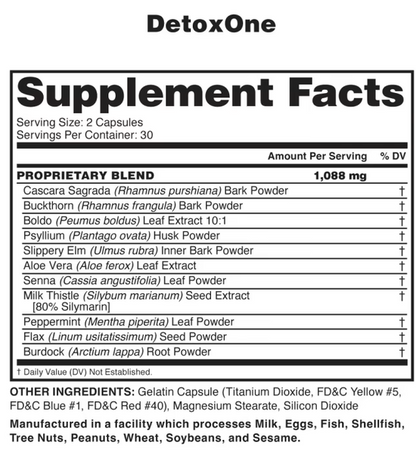 NutraOne:DetoxOne