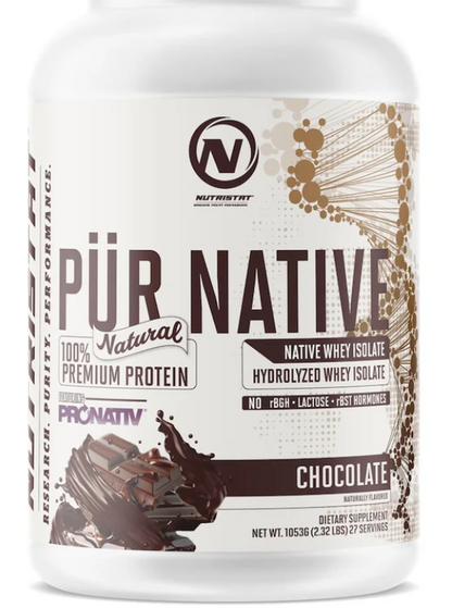 NUTRISTAT: PÜR NATIVE Natural Native Whey Isolate