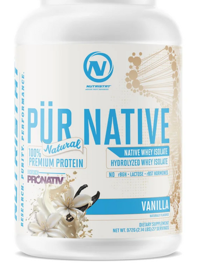 NUTRISTAT: PÜR NATIVE Natural Native Whey Isolate