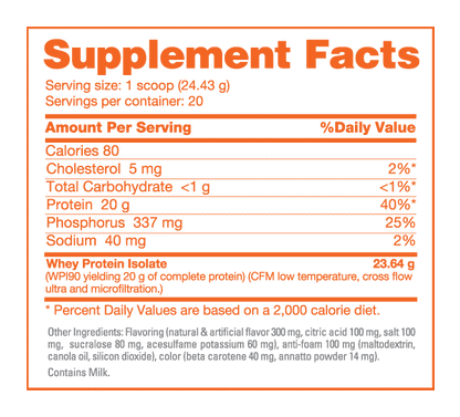 NutraBio: Clear Whey Protein Isolate