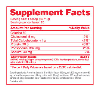 NutraBio: Clear Whey Protein Isolate