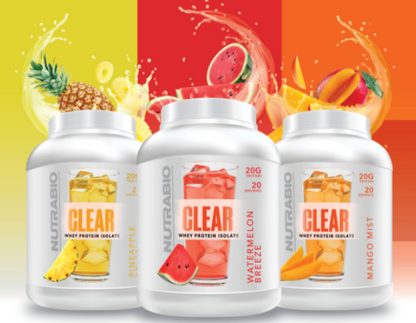 NutraBio: Clear Whey Protein Isolate